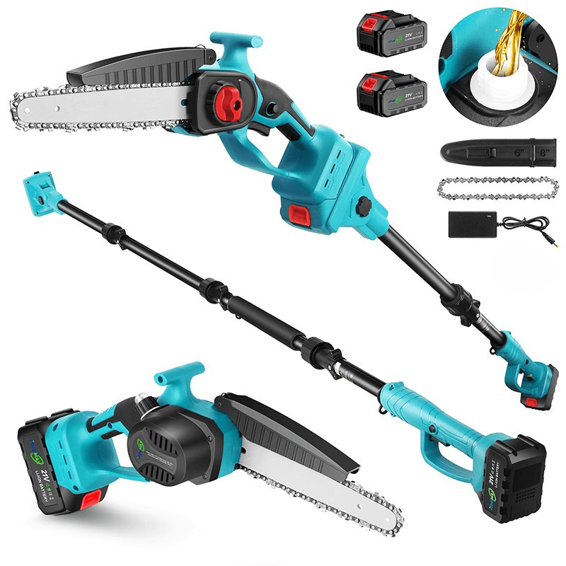 2 in 1 chainsaw with pole saw kit itoolmax