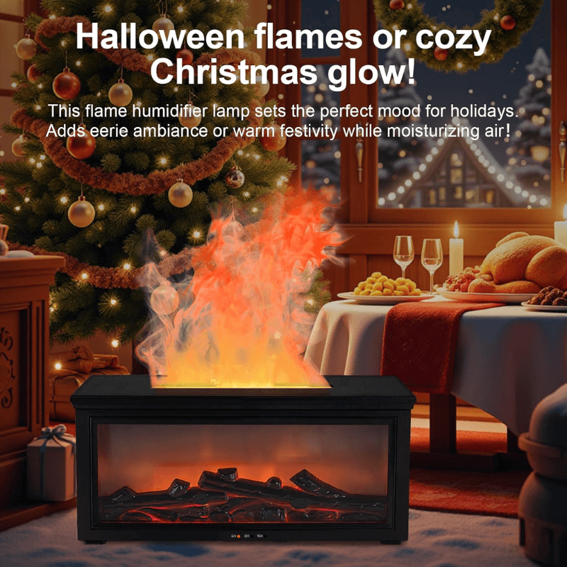 3d fireplace diffuser holiday decor itoolmax