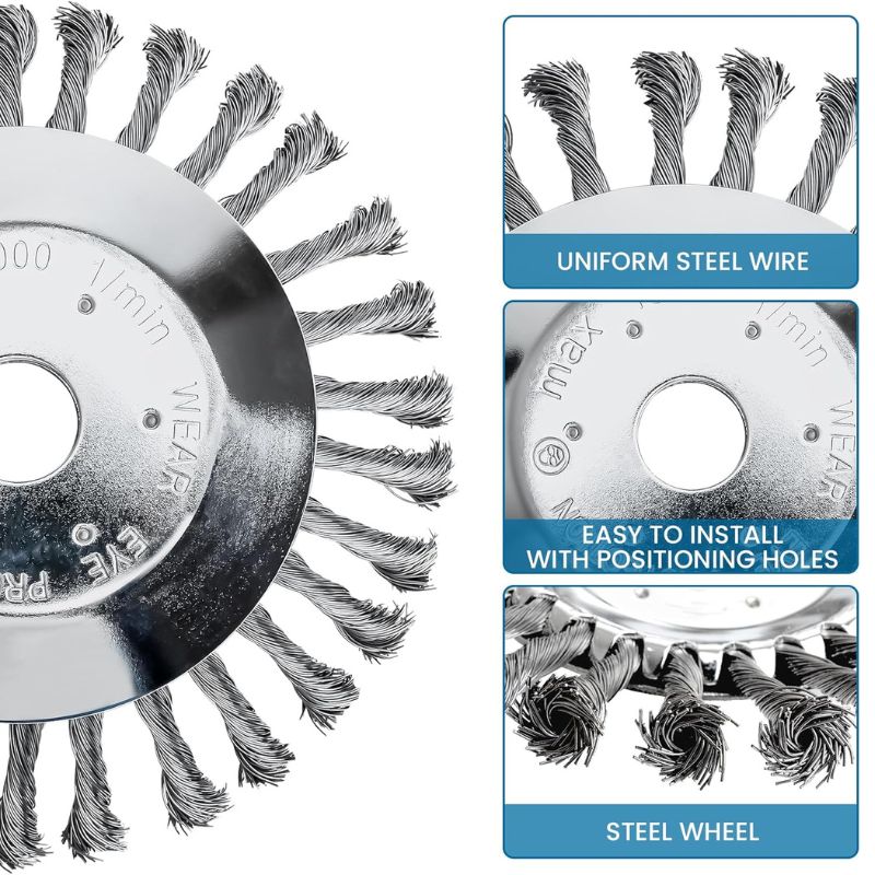 6 inch universal metal trimmer head details
