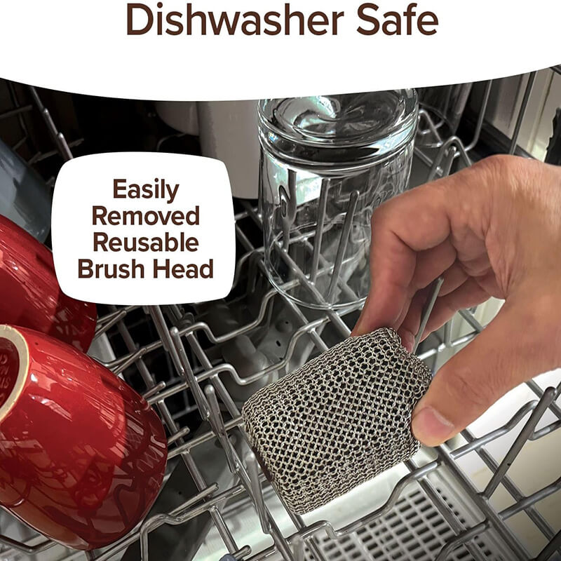 Bristie-Free Grill Brush
