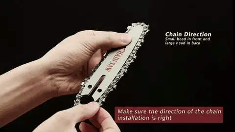 iToolMax Cordless Chainsaw features easy installation. With user-friendly design, this chainsaw can be assembled in no time, making it convenient for both beginners and experienced users.