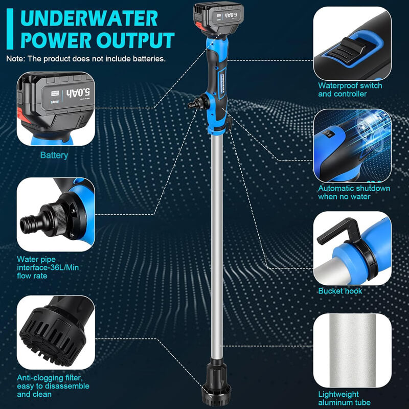 Water Pump with 21V Battery