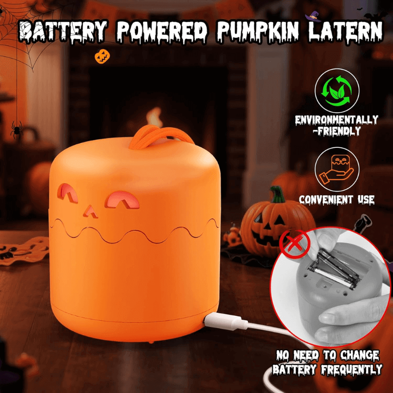 halloween pumpkins lantern rechargeable itoolmax