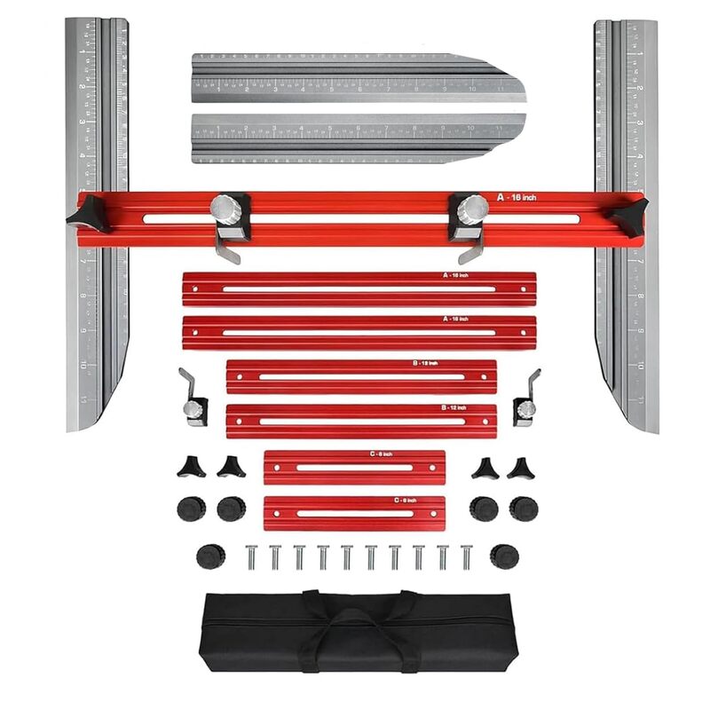 iToolMax stair tread template tool with dual scale first image