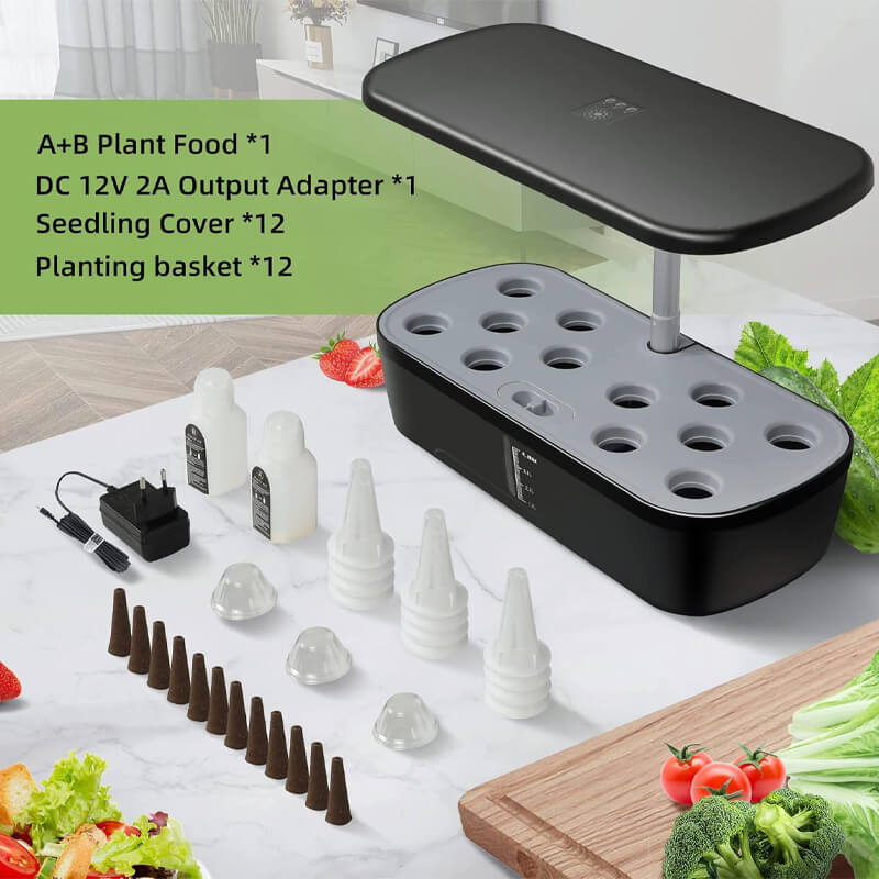 iToolMax 12 Pods Hydroponics Growing System Kit