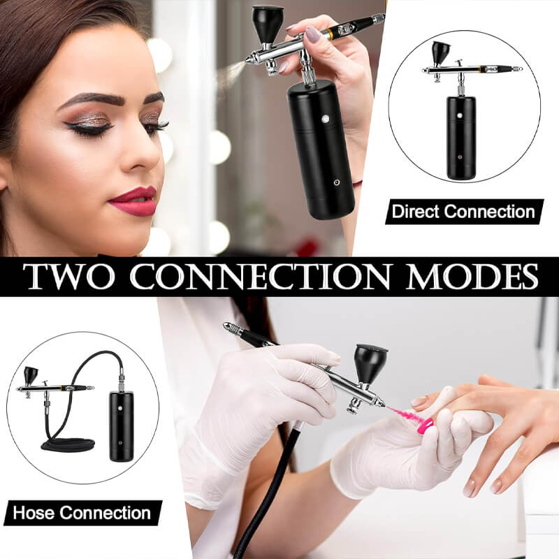 It is more convenient to hold, and the use of a 3.9 ft/1.2 air hose can make the handheld spray gun easier to operate, reduce vibration, and obtain a more uniform spray. It can be adjusted flaxibly at will according to your needs.