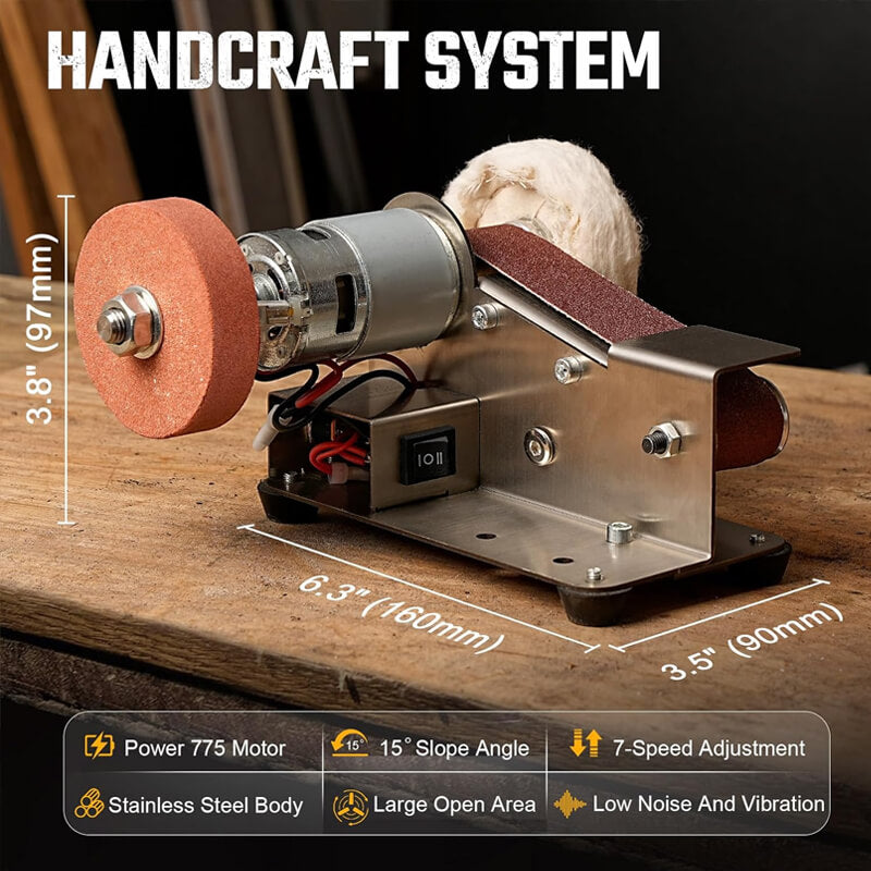 iToolMax 3 in 1 Electric Mini Belt Sander