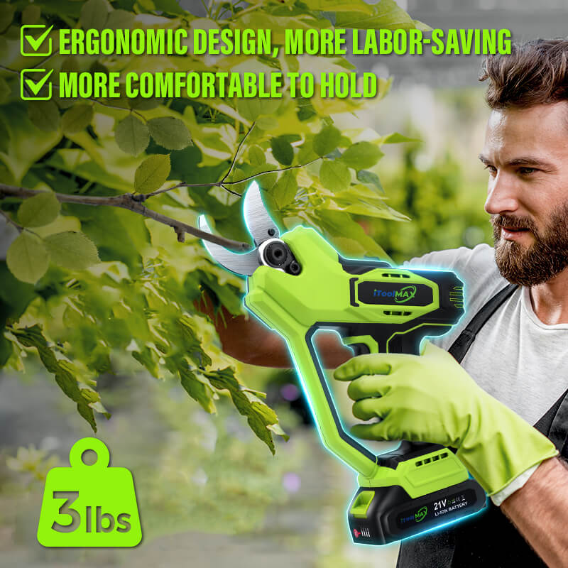 Brushless Electric Scissors & Pruners for Trimming, Lightweight 3lbs