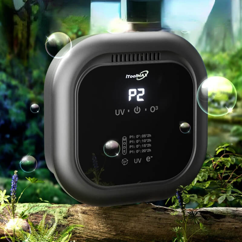 Appropriate ozone in the air can quickly sterilize. The negative ion ozone mode has 4 cleaning options, P1-P4 are purification time options of 5-20 minutes respectively. The space of 30-40 ㎡ is automatically recycle purified every 20 minutes, back you to a refreshing and comfortable space.