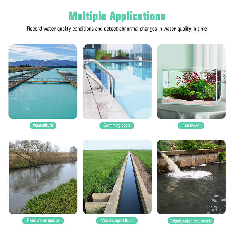 Suitable for swimming pool, spa, jacuzzi, hot tub, above ground pool, in-ground pool, inflatable pool, saltwater pool, chlorinated pool.