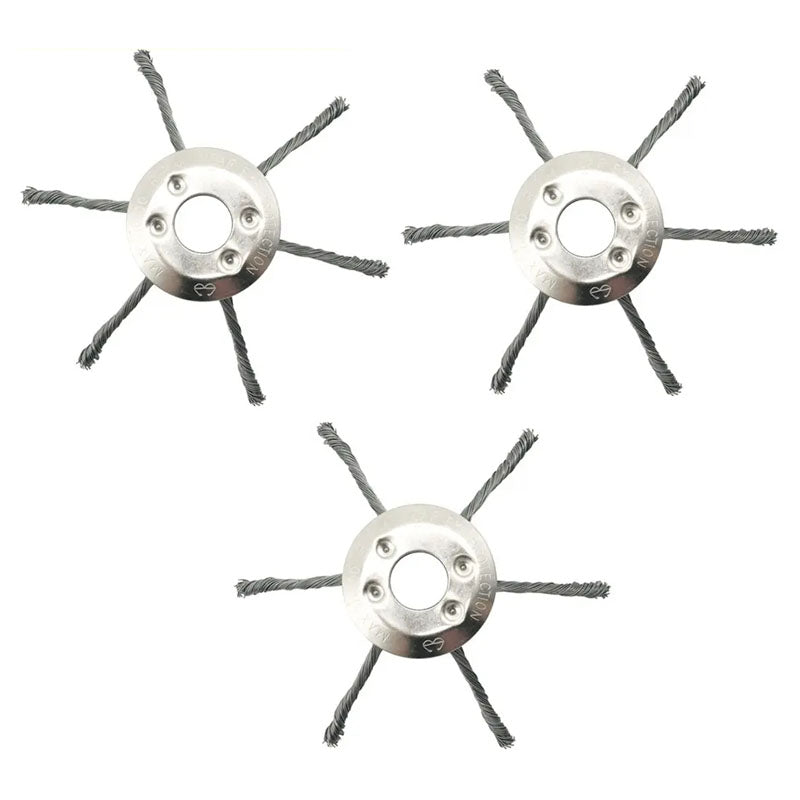 iToolMax 8 inches Steel Wire Trimmer Head for 4 in 1 Cordless Weed Eater Pro