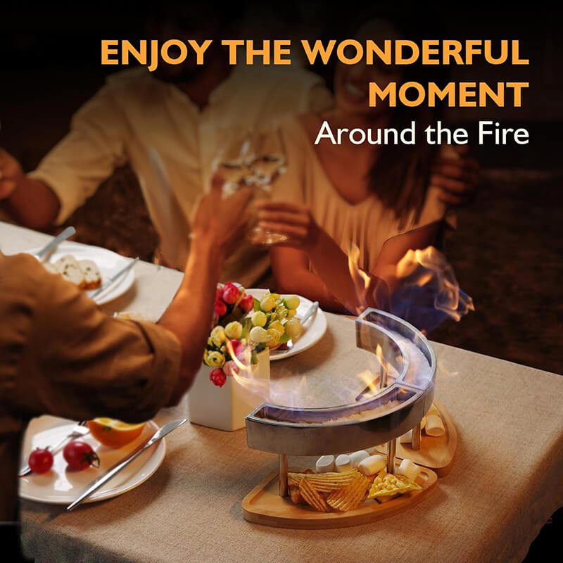 Ideal for s'mores, date nights, or cozy evenings.