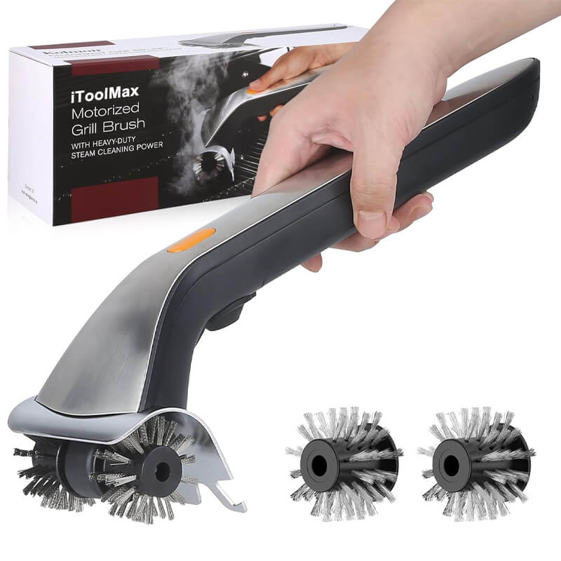 Elektrische Dampfbürste für Grill