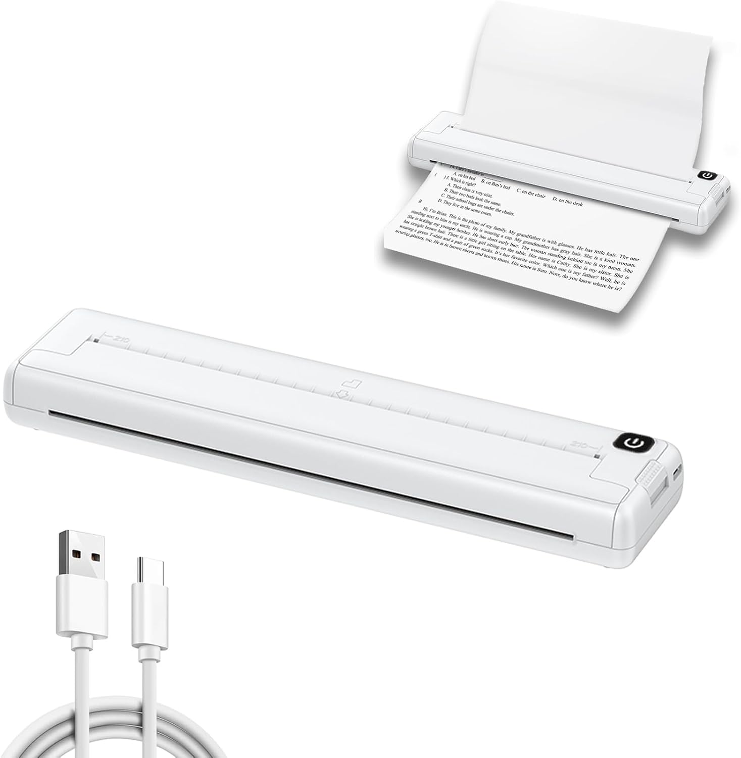 Kabelloser Bluetooth Tintenloser Thermodrucker