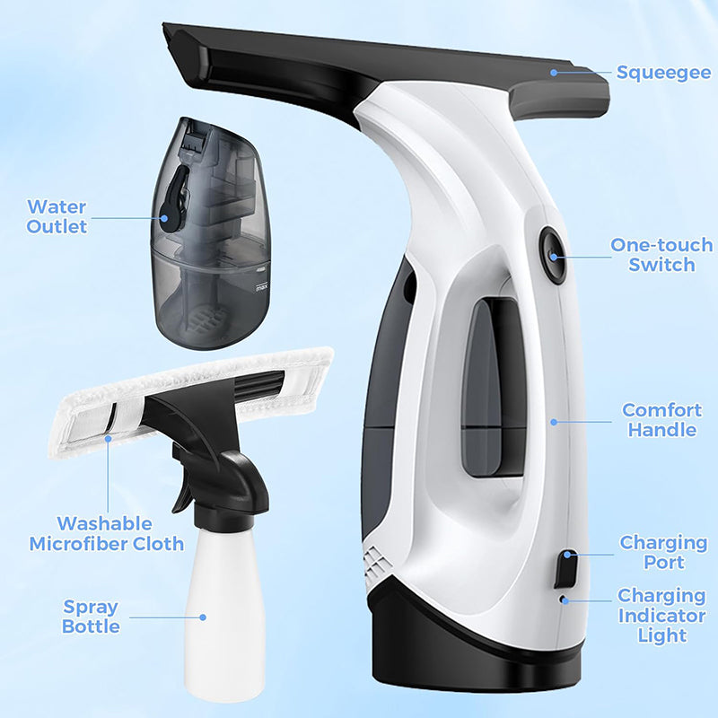 iToolmax Cordless Window Vacuum Squeegee