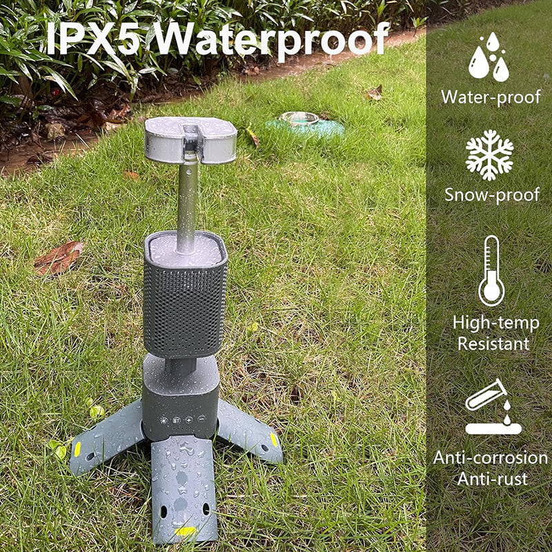 iToolmax Telescopic Camping Light with Speaker