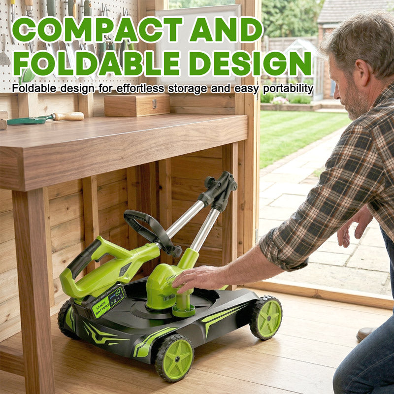 itoolmax 12 inch electric weed wacker compact