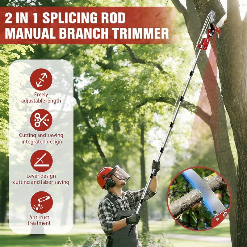 itoolmax 2 in 1 tree trimmer manual branch trimmer