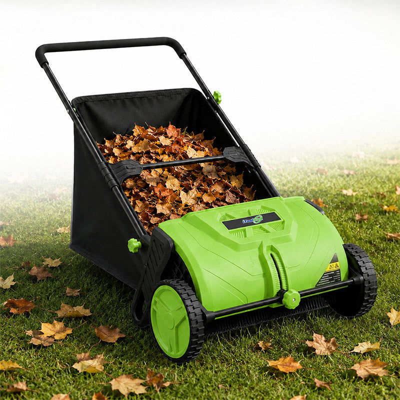 itoolmax 22 inch push lawn sweeper