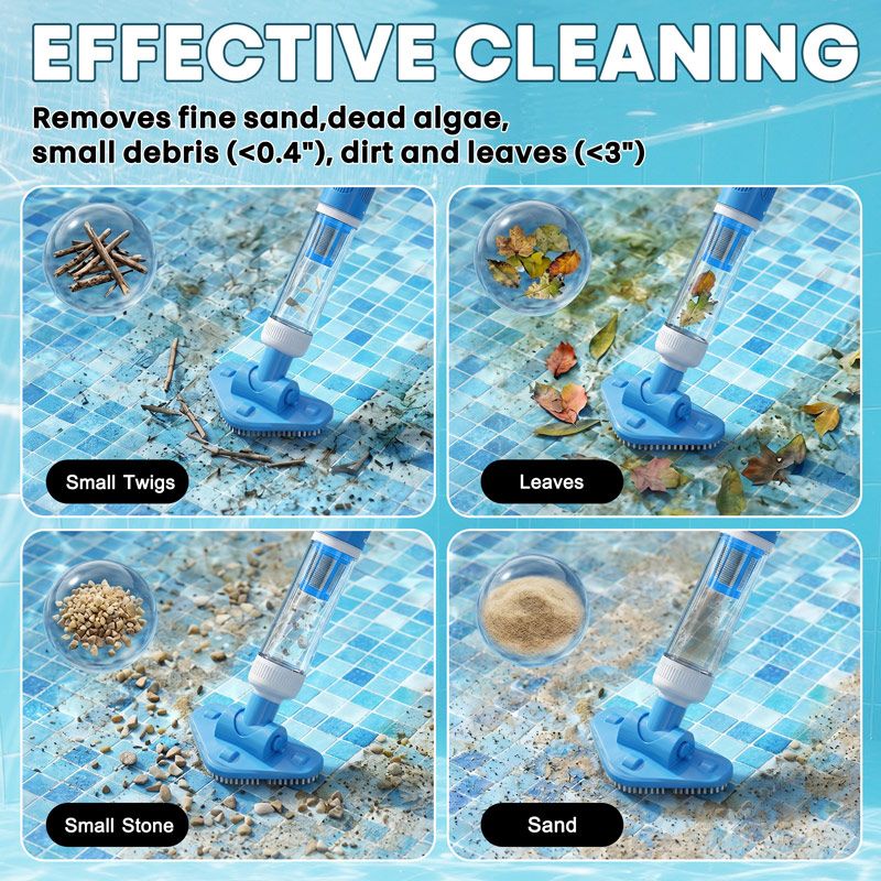 itoolmax 3 in 1 pro cordless pool vacuum cleaner effective cleaning