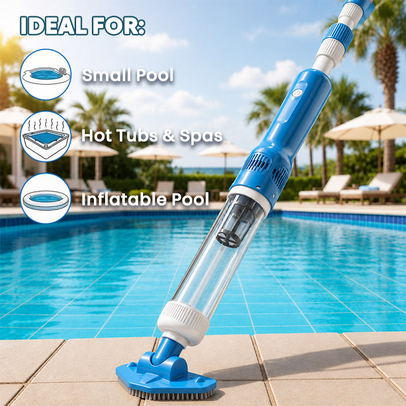 itoolmax 3 in 1 rechargeable pool vacuum cleaner for small pool