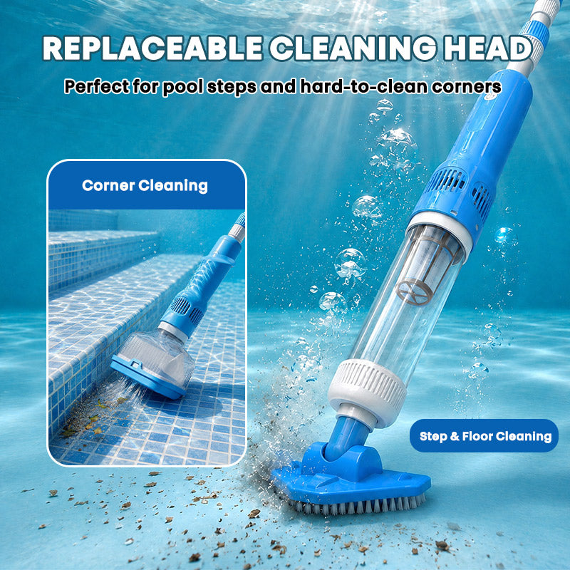 itoolmax 3 in 1 rechargeable pool vacuum cleaner head