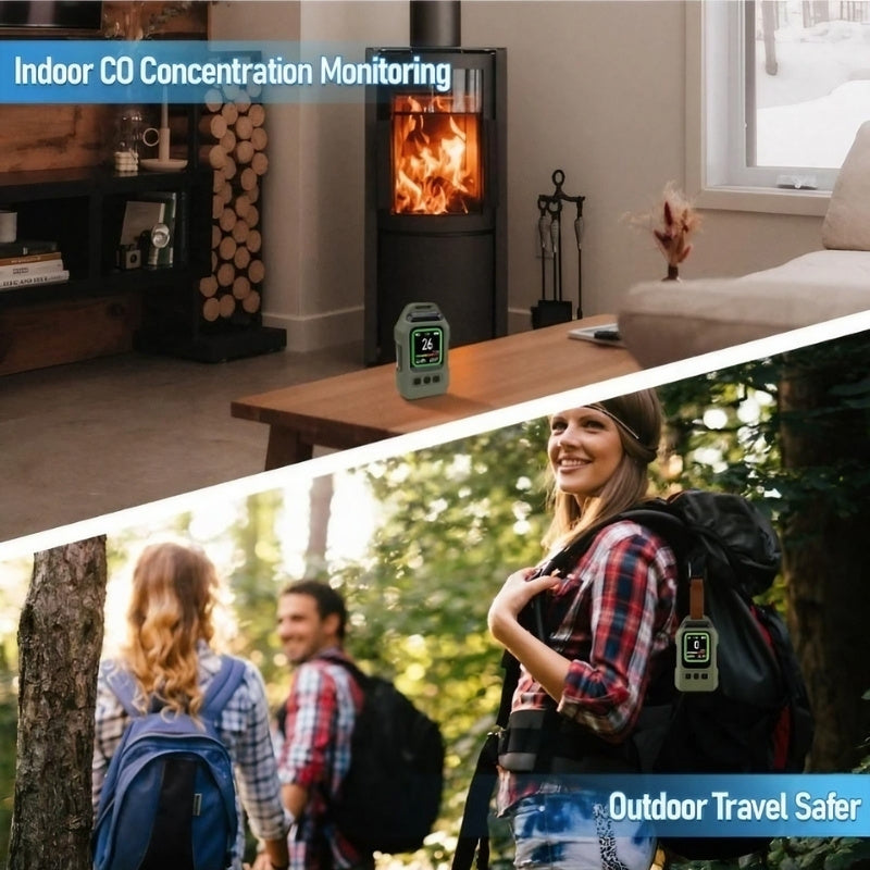 itoolmax 4 in 1 carbon monoxide detector gas monitoring