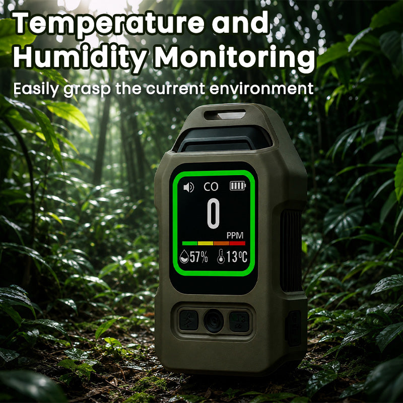 itoolmax 4 in 1 carbon monoxide detector with temperature monitoring
