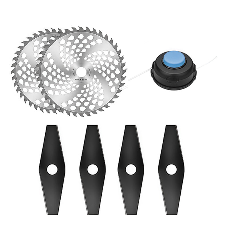itoolmax 7pcs replacement blade for 12inches electric weed wacker