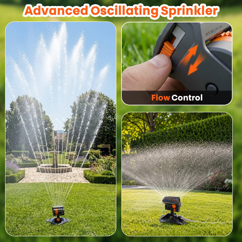 itoolmax advanced 16 nozzle oscillating sprinkler