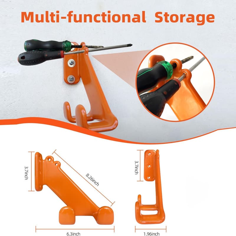 itoolmax chainsaw wall mount rack size