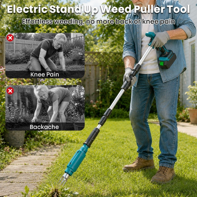itoolmax electric stand weed puller