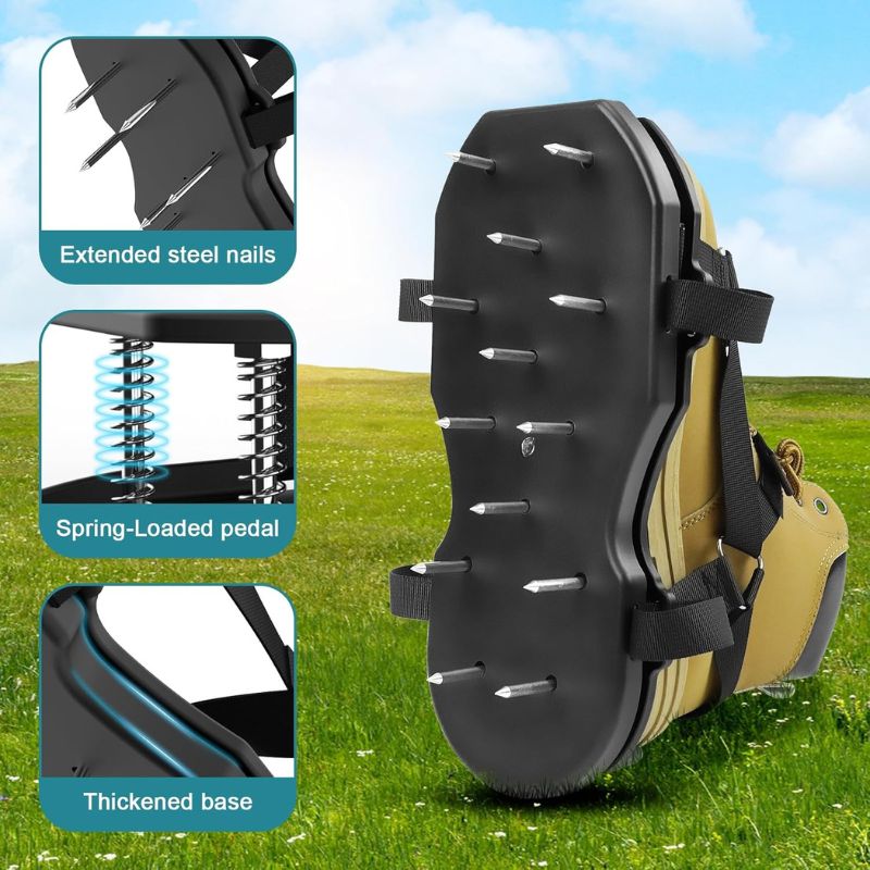itoolmax double lawn aerator shoes patent granted