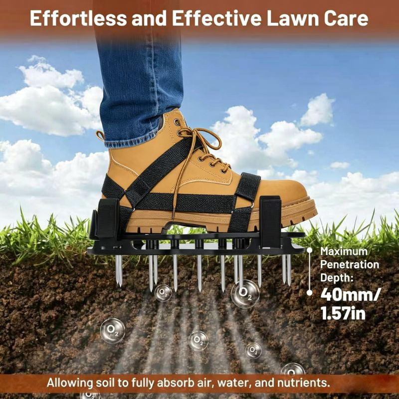 itoolmax lawn aerator shoes for effective lawn care
