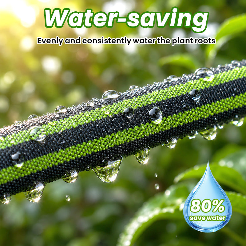 itoolmax flat soaker hose water saving 80