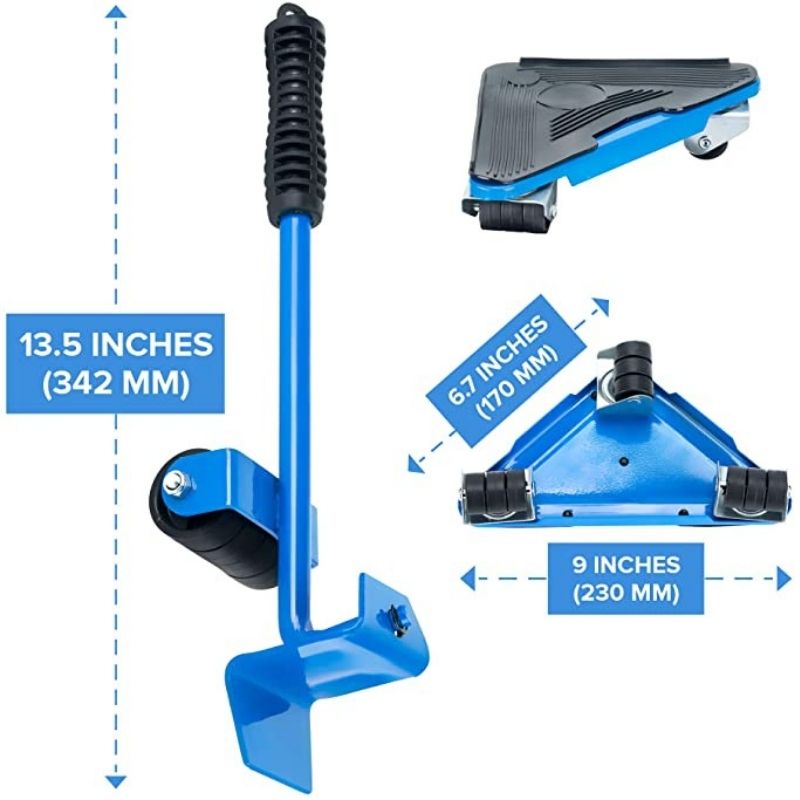 itoolmax furniture mover kit size chart