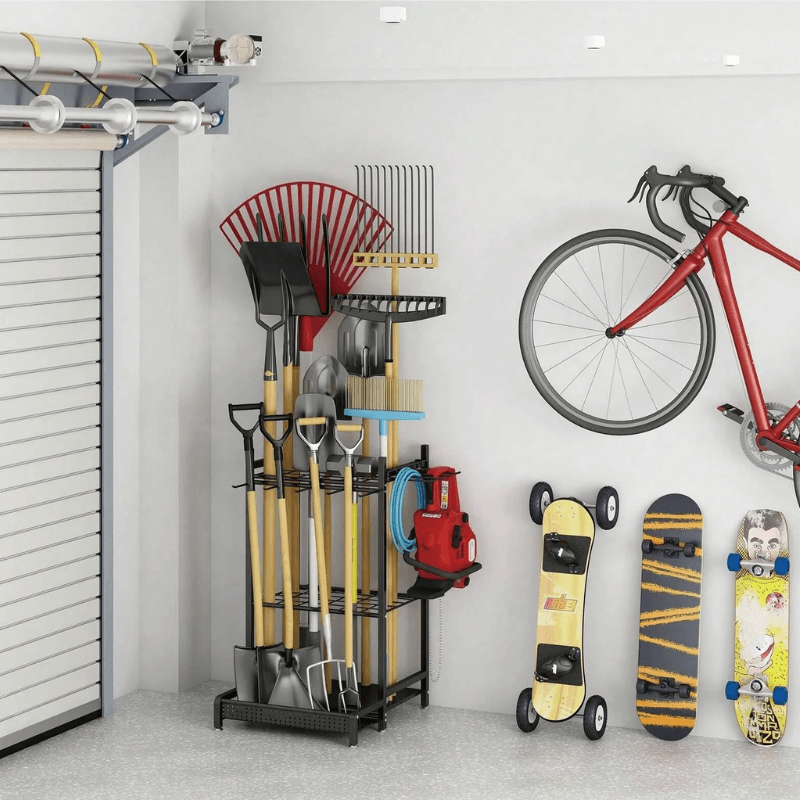 itoolmax garden tool organizer garage on wheels