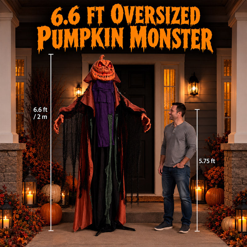 itoolmax halloween animatronics pumpkin ghost product more details