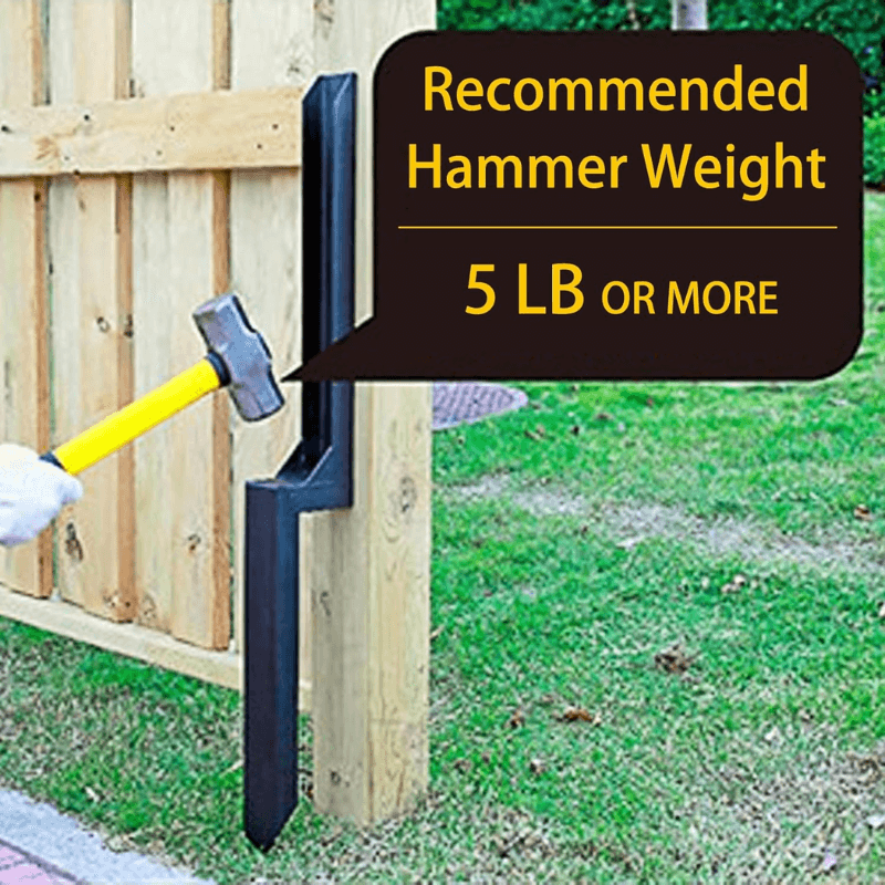 itoolmax heavy duty fence post repair kit 5lbs weight