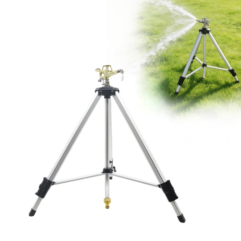 itoolmax impact tripod sprinkler for lawn garden main picture