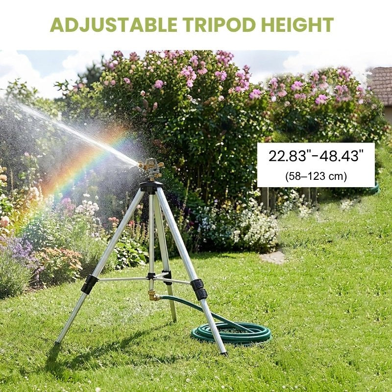 itoolmax impact tripod sprinkler tripod height