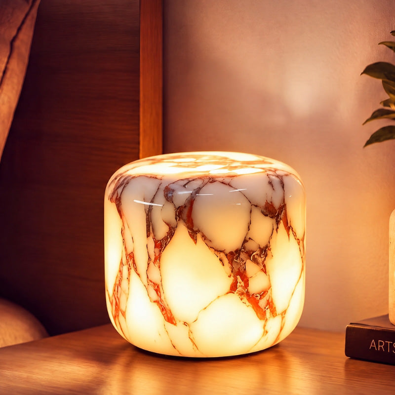 itoolmax marble lamp cordless bedside lamp product calacatta purple
