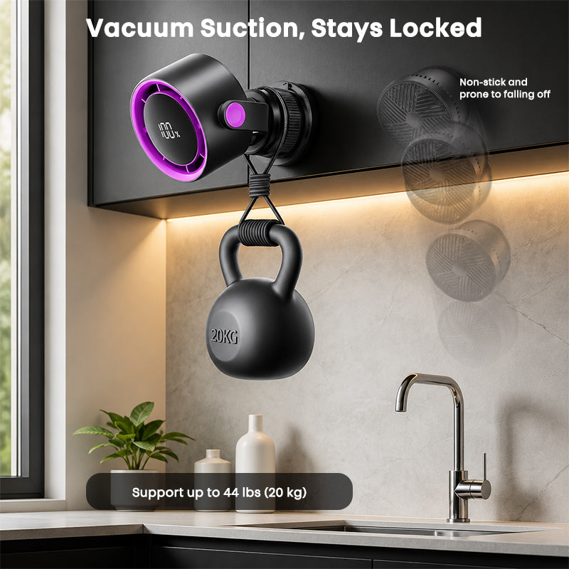 itoolmax oscillating desk wall mount fan