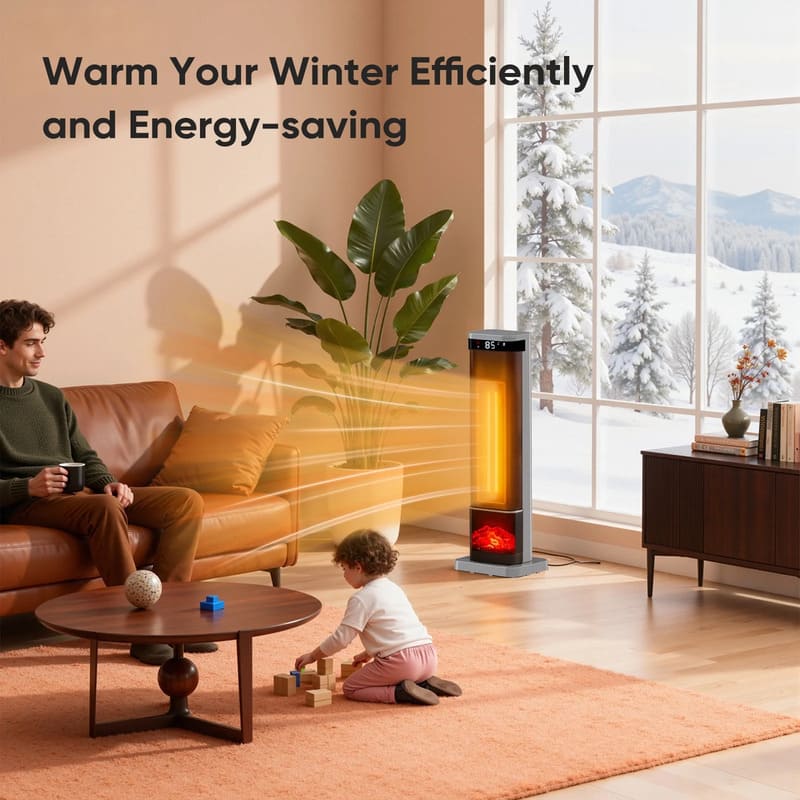itoolmax portable ceramic heater humidifier efficient