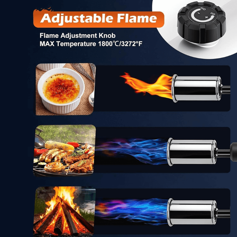itoolmax propane torch gun adjustable flame