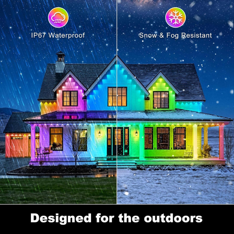 itoolmax rgbic permanent outdoor lights waterproof