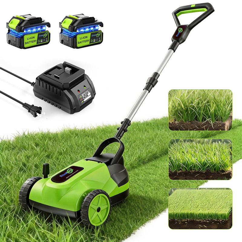 itoolmax 21v small cordless lawn mower