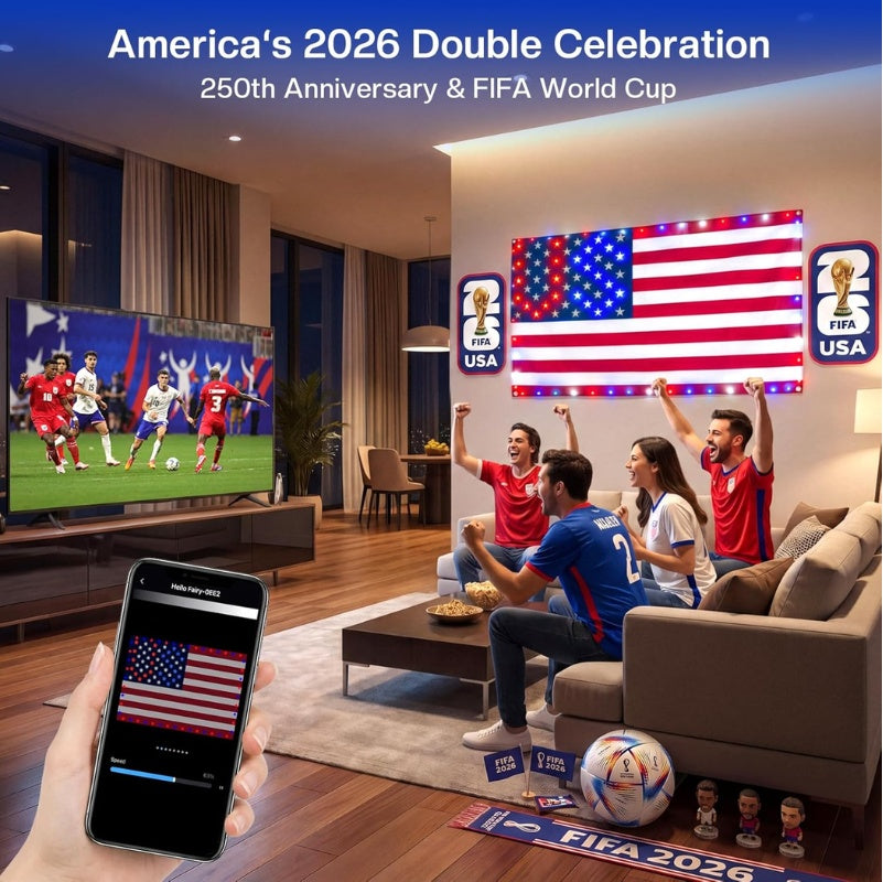 itoolmax solar american flag lights 2026 double celebration