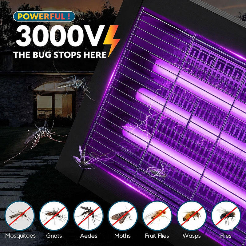 itoolmax solar bug zapper outdoor waterproof powful