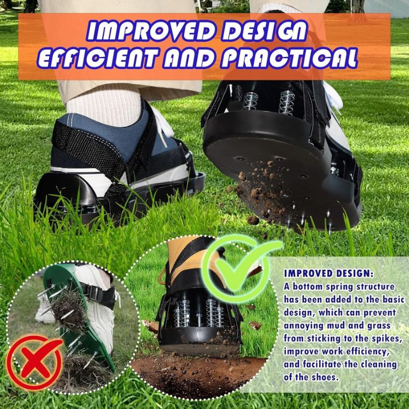 itoolmax double lawn aerator shoes pro